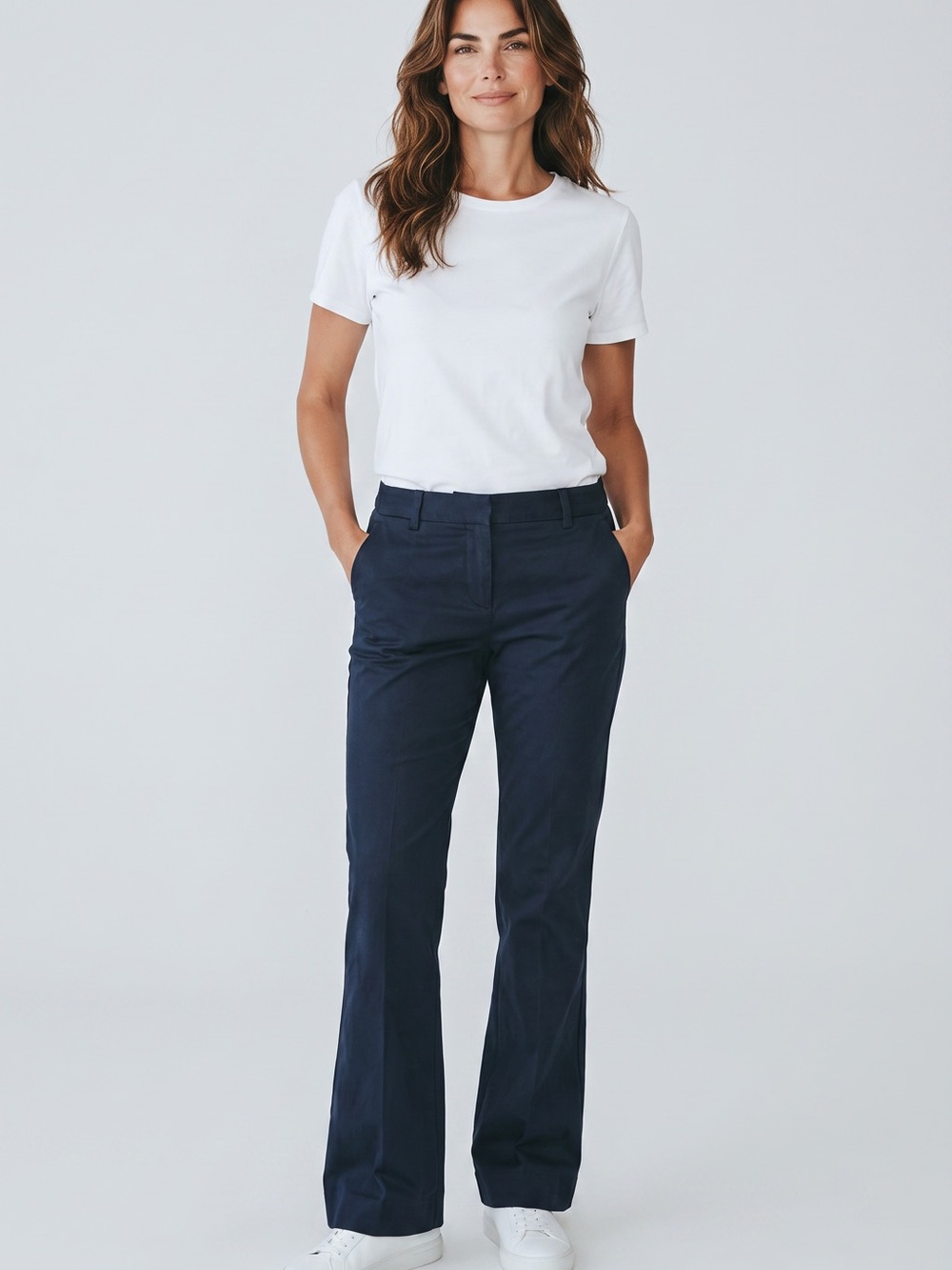 J. Crew black  Boot-Cut Pants -95% cotton